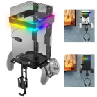 Fosmon Xbox Wall Mount Shelf with RGB Bracket, Wall Mounted Kit for Series S / X