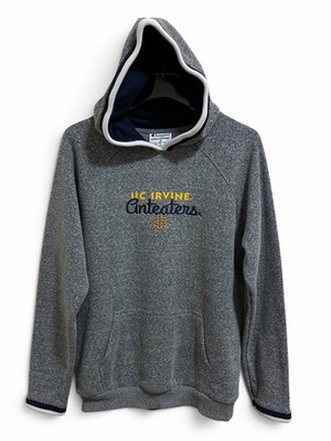 Champion UCI UC Irvine Sweater Anteaters Gray Hoodie Medium Pullover Athletic M