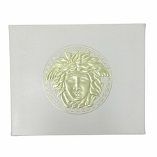 Authentic Versace Smooth White Gift Box Gold Medusa Head Empty Belt Sunglasses