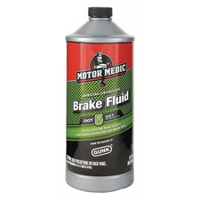 Motor Medic Silicone Brake Fluid Dot 5 1 Qt Bottle High Temp 500f Purple