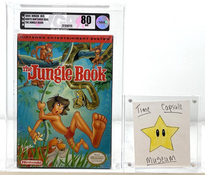 Disney's The Jungle Book Nintendo NES Brand New 1994 Factory Sealed VGA 80