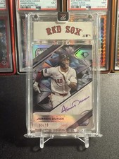 2025 Topps Diamond Icons White Polychromatink Autograph Jarren Duran Red Sox /10