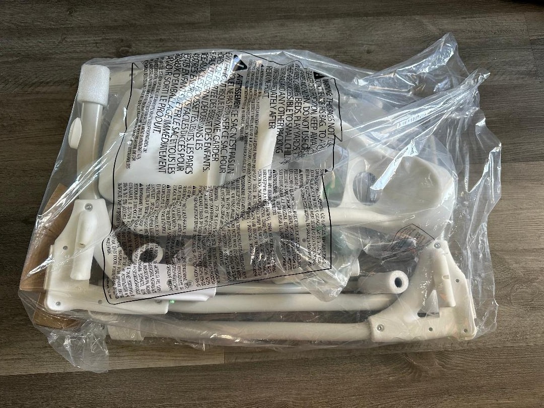 NEW Ingenuity InLighten 5-Speed Baby Swing - Swivel Infant Seat, 5 Point Safety 