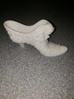 Vintage Fenton Milk Glass Hobnail Shoe