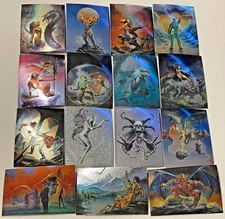 1996 Comic Images Boris Vallejo with Julie Bell All-Chromium Cards Pick Ur Cards