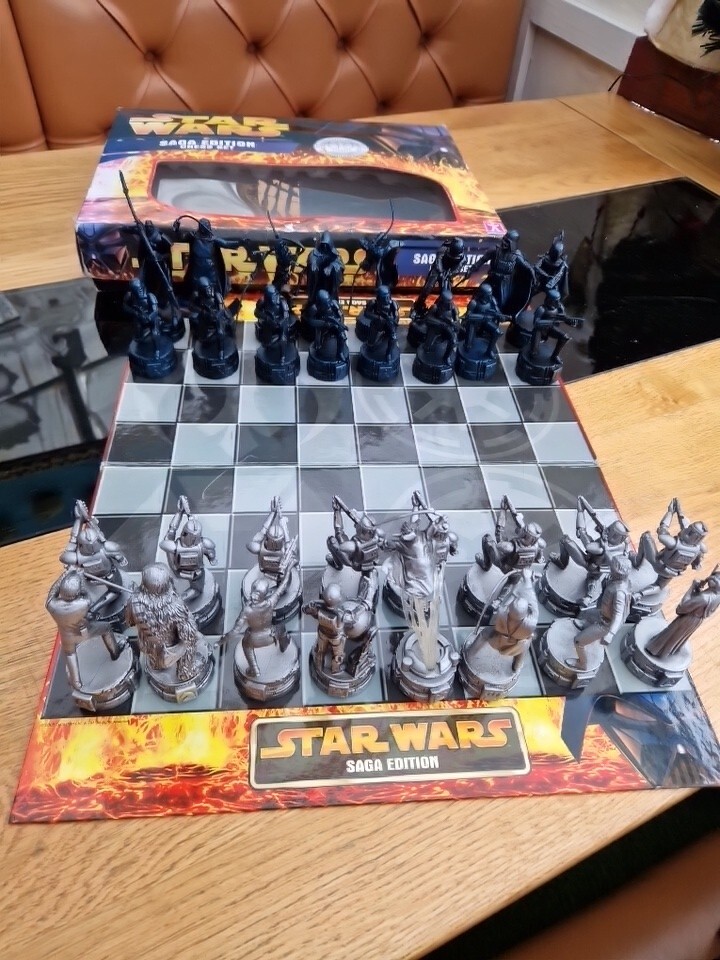 Star Wars Saga Chess Set Collectors Limited Edition | eBay UK