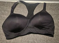 Old Navy Active 36C GO DRY High Support Padded Brest Feeding Bra Black Straps