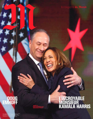 M Le Monde Magazin DOUG EMHOFF Der unglaubliche Herr KAMALA HARRIS 2024  TBC