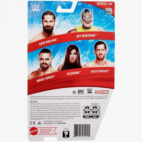 Figura de lucha libre Io Shirai WWE Mattel Basic Series 124 - Imagen 4 de 4