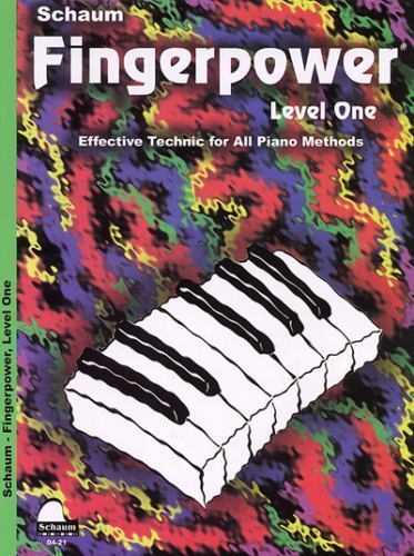 Fingerpower Level 1. Piano Solo.; Schau- paperback, John W Schaum, 9781936098255