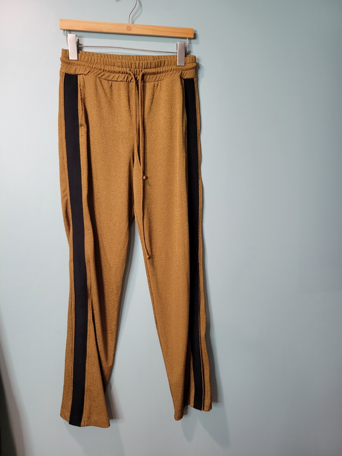 Pantalones de Pista Twenty Montreal Kent Breakaway Snap Bronce Metálico Oro Talla S