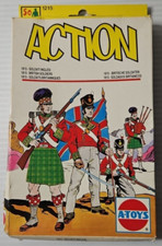 A-Toys Action 1815 British soldiers 1215 Made in Italy, 50 pcs
