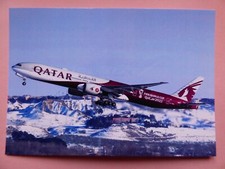 QATAR B 777-3DZ A7-BEB / COULEURS FIFA 2022 / collection vilain N° 2035