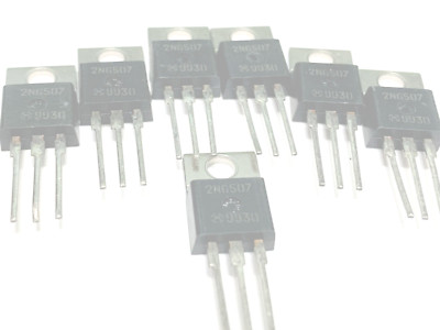 LOT OF 10  2N6507 400V 25A Reverse Blocking Thyristor SCR New Original MOTOROLA