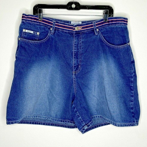 Denim Jean Shorts Womens 18W 