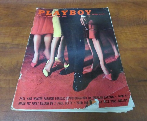 Vintage Playboy Magazine October 1961 Feat Playmate Jean Cannon | eBay