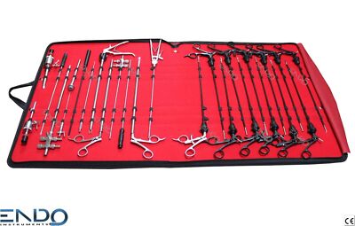 ENDO Nuevos instrumentos laparoscópicos - Juego de 20 piezas