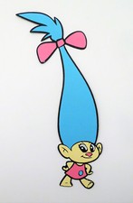 Trolls Troll Girl Smidge Paper Die Cut Cardstock Scrapbook Embellishment
