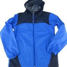 Columbia Hooded Long Sleeve Windbreaker Jacket Boys Large