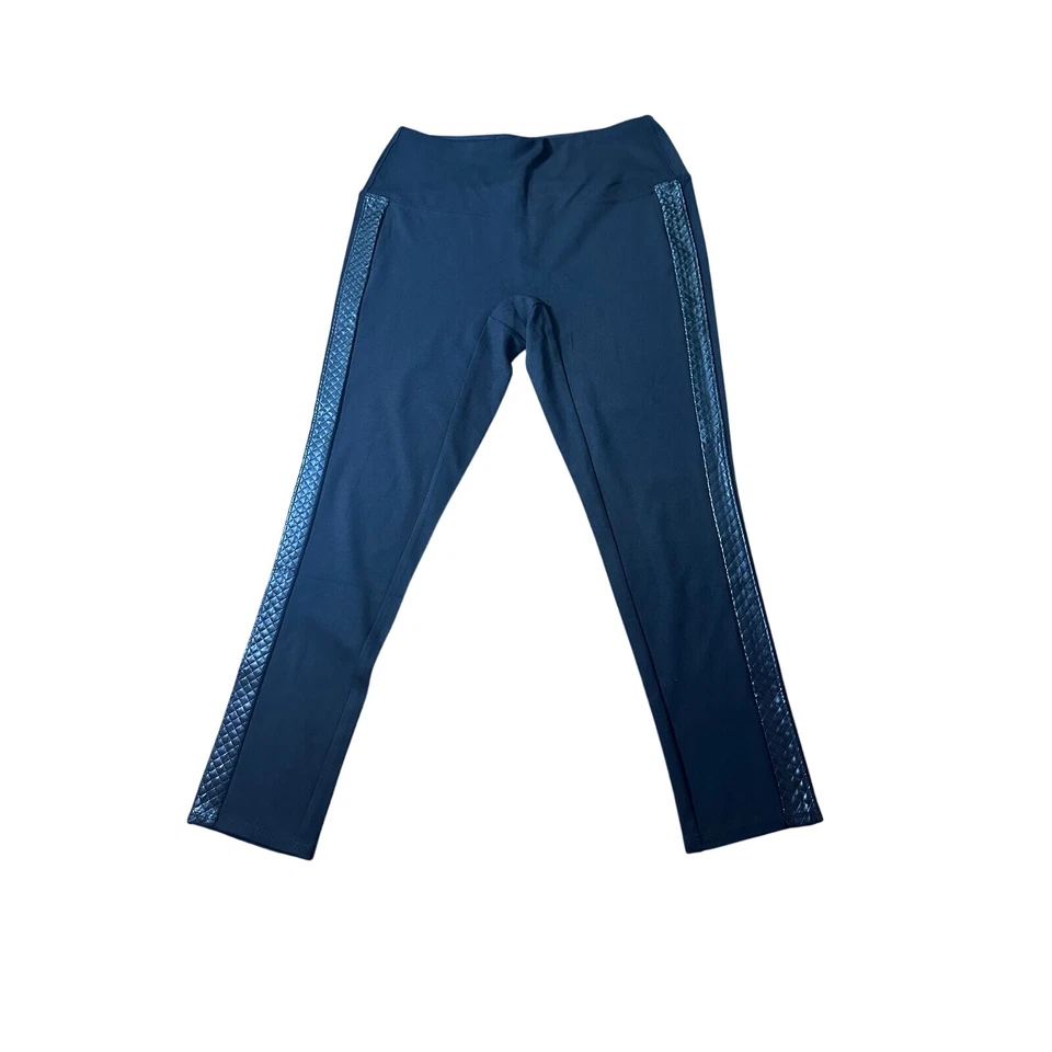 Leggings Dg2 Diana Gilman Acolchados Panel Lateral Athleisure Negro L Foto 2 de 4