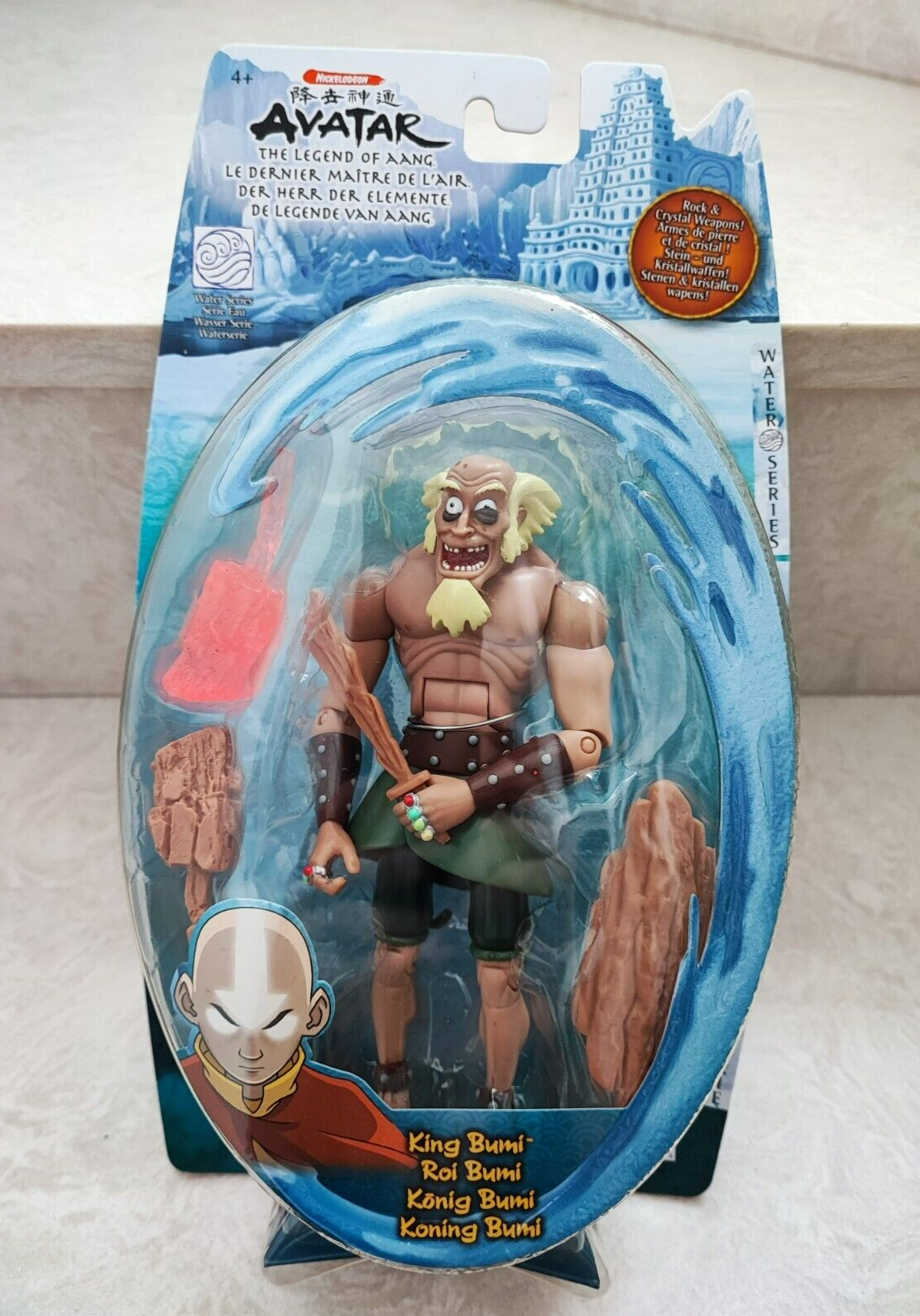 Avatar The Last Airbender King Bumi Mattel 6 Inch Action Figure 4 S87-2 for  sale online