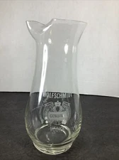Vintage ~Wolfschmidt Vodka®️ Pitcher Barware Carafe 9" T x 3.25" ~USA