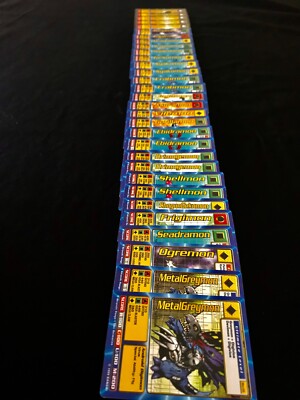 MULTI LIST SELECTION OF 1st EDITION DIGIMON TCG/CCG SINGLE CARDS 1999 (BO)