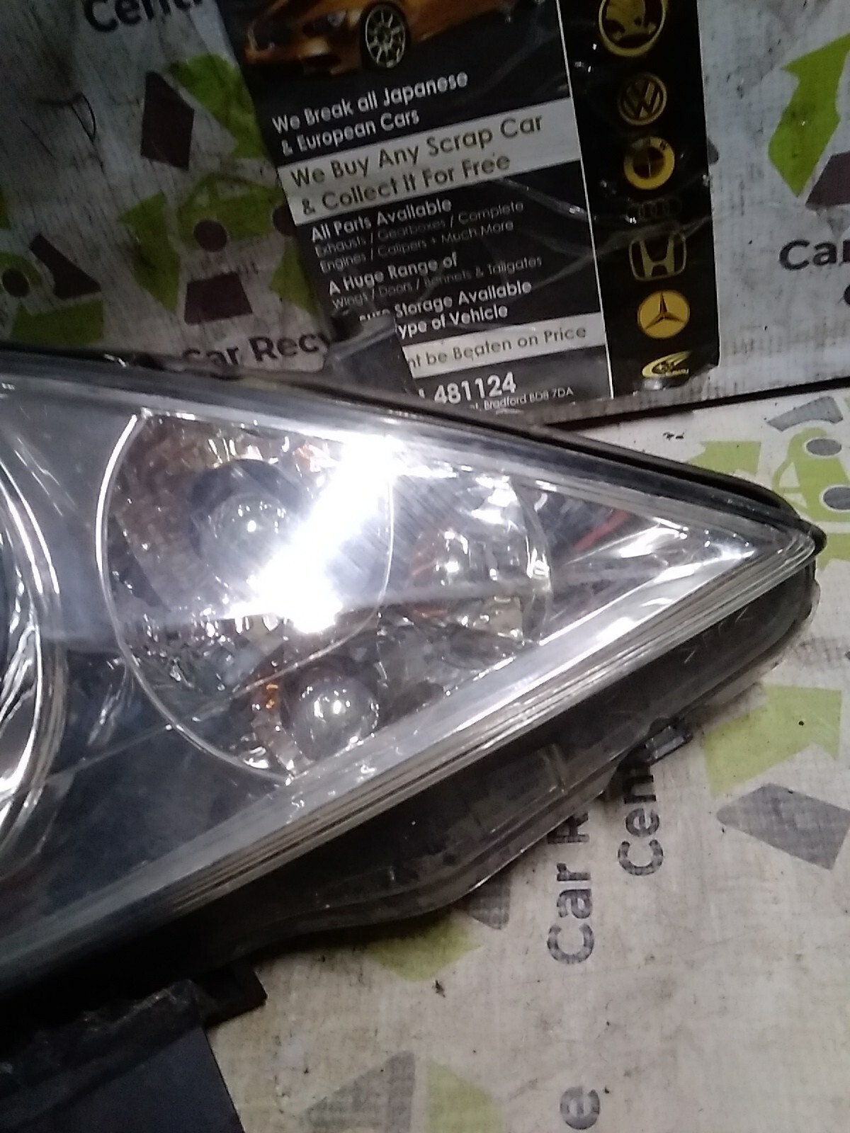 PEUGEOT 107 HEADLIGHT RIGHT DRIVER OSF SIDE 81110 0H040 20072012 ¥/435 eBay