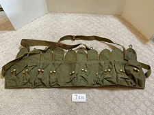 Chinese 56 02 Semi Automatic Rifle 3524 SKS Ammo Belt BANDOLIER POUCH 7B30