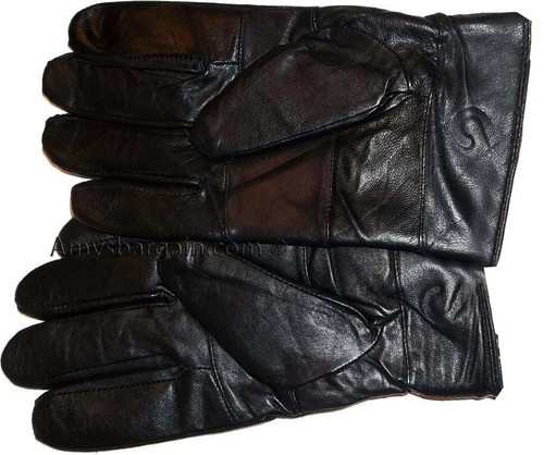 Men's leather gloves, Black Unbranded winter gloves lined warm gloves Brand New - Picture 11 of 11