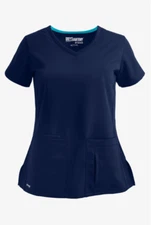Grey's Anatomy by Barco Cora Women's 4-Pocket Crossover V-Neck Scrub Top 41423