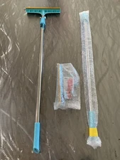 Uproot Cleaner Xtra Pet Hair Removal Broom: Reusable Carpet Rake with Telescopic