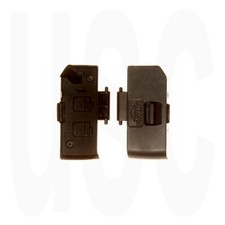 CANON Battery Cover EOS Rebel XSi 450D black import BATTERY DOOR cover lid cap