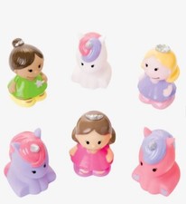 NEW Elegant Baby Boutique Squirt Bath Shower Toy Princess Party Squirtie Set NIP