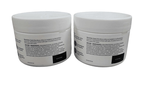 2-PACK CeraVe Moisturizing Cream for Normal to Dry Skin with Hyaluronic Acid