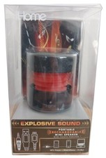 iHome N3288 Portable Rechargeable Mini Speaker Explosive Sound RARE RED NIB USA