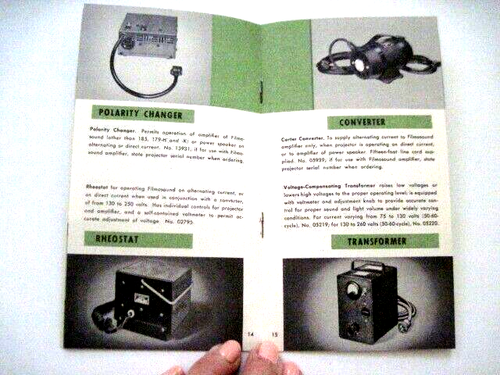 Zubehör für "Bell & Howell" Vintage Booklet Projektoren mit tollen Bildern * - Bild 11 von 12