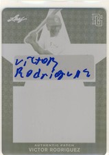 VICTOR RODRIGUEZ 2020 Leaf Perfect Game PG PLATE AUTO /1 FIU 1/1