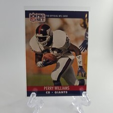 1990 Pro Set - #600 Perry Williams New York Giants 