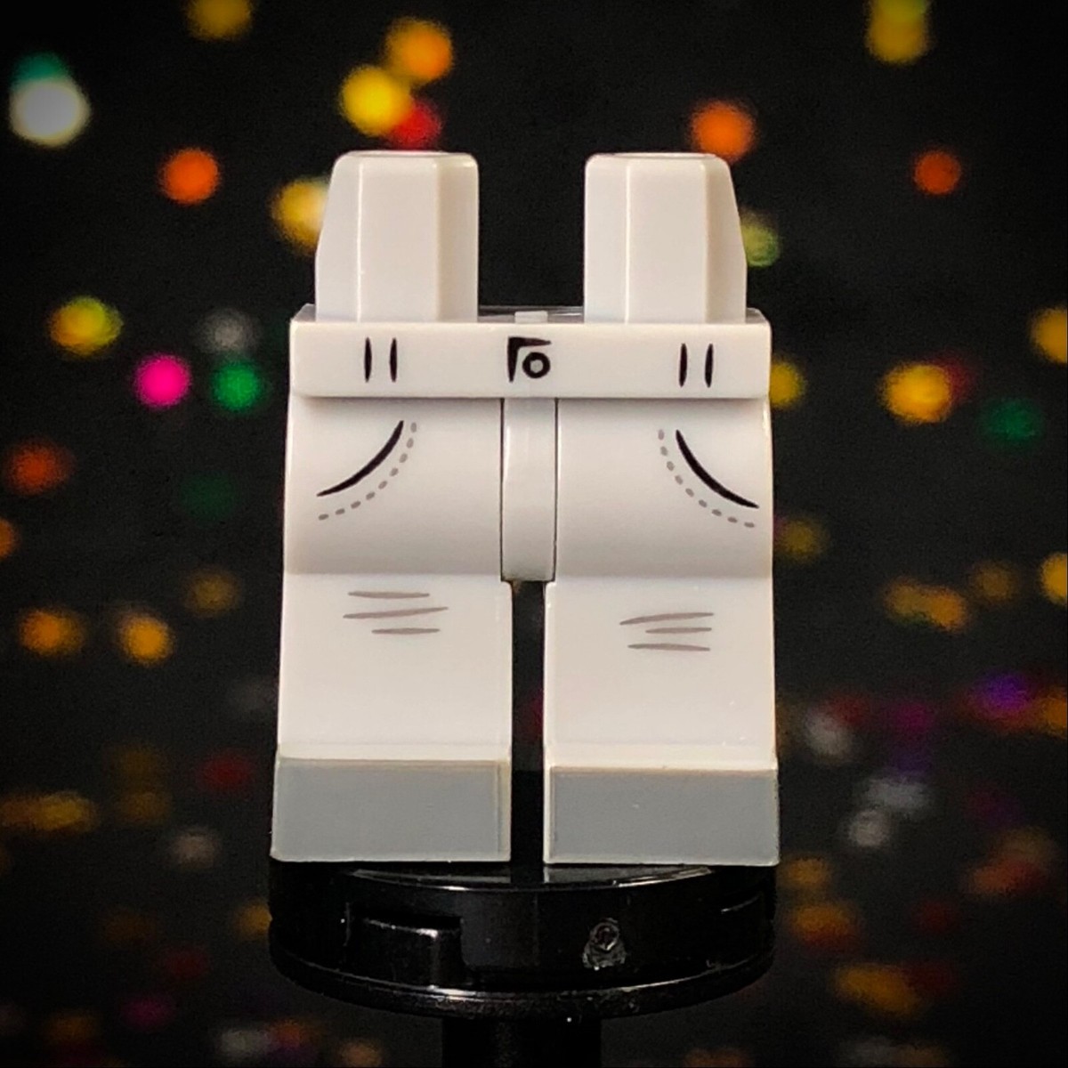 プレステーションワン NEW LEGO Light Bluish Grey Trousers Pockets Shoes Minifigure Legs