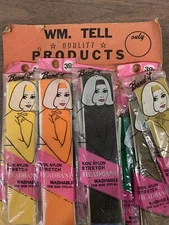 4 Vintage Old Country Store Unsold Pull Display Cardboard Displays Closed Store