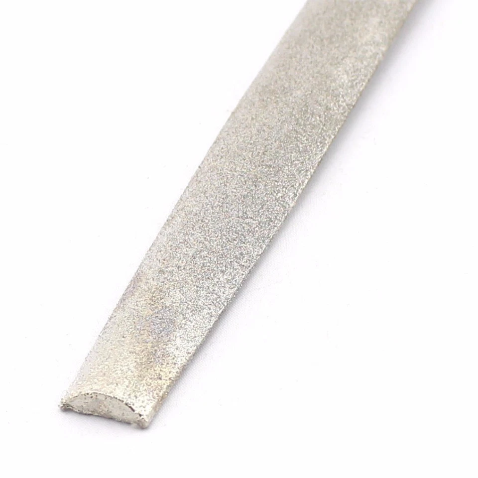 6"-12" inch Diamond File Coated HALF ROUND Files 150-300 mm Length Grit 120 - Image 2 of 4