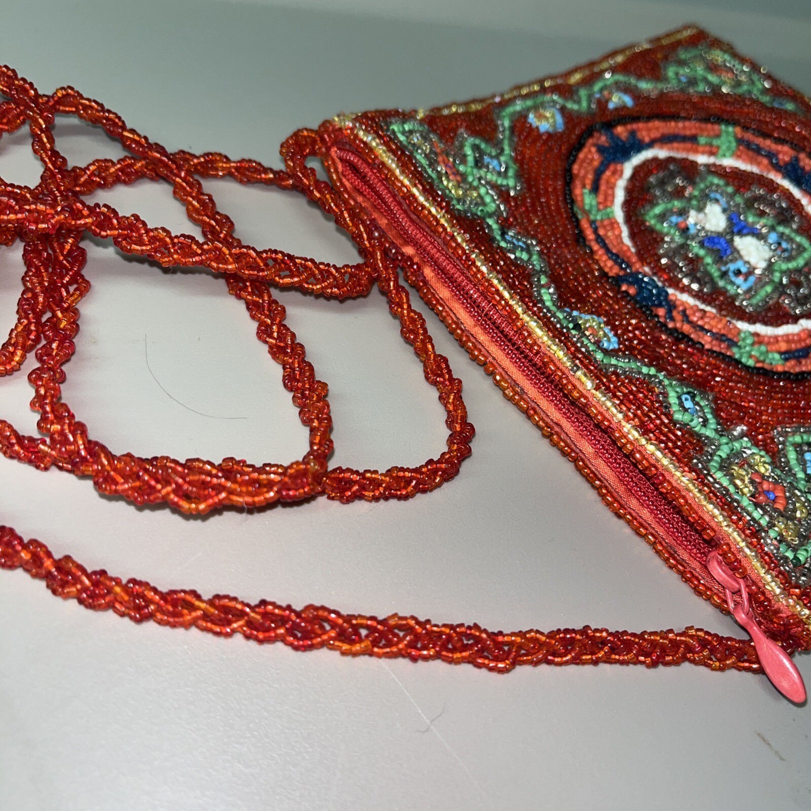Christiana Beaded Crossbody Handbag Purse Made In India Vintage eBay
