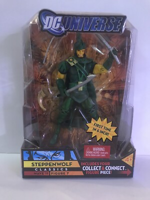 DC Universe Steppenwolf  Wave 11 Figure 7 + Collect & Connect Figure Piece. New