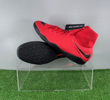 Nike Hypervenom Phelon III DF IC 917768-616 US10.5 UK9.5 Botas rojas Botines para hombre