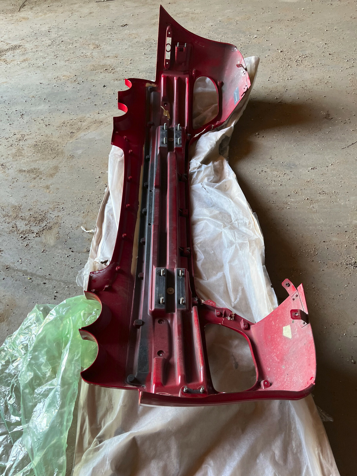 2005 2006 2007 2008 2009 Ferrari f430 rear bumper used oem Needs Repair