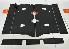 LUCARI matting Fits Land Rover Defender 90 TDCI station wagon rear load area