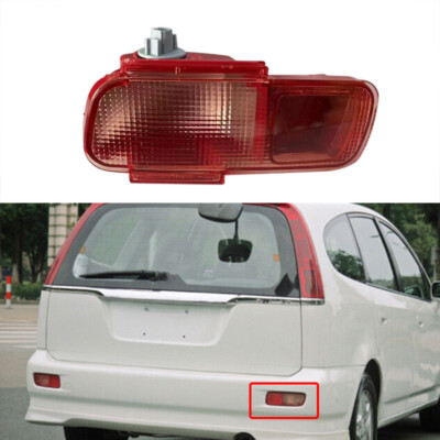 Stream Rn3 Bumper Right Rear Lower Bumper Fog Light Tail Lamp For Honda Stream RN1 RN3 ...
