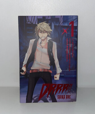 Durarara Saika Arc Vol 1 Ryohgo Narita 2013 1st Yen Edition 1st Print Paperback