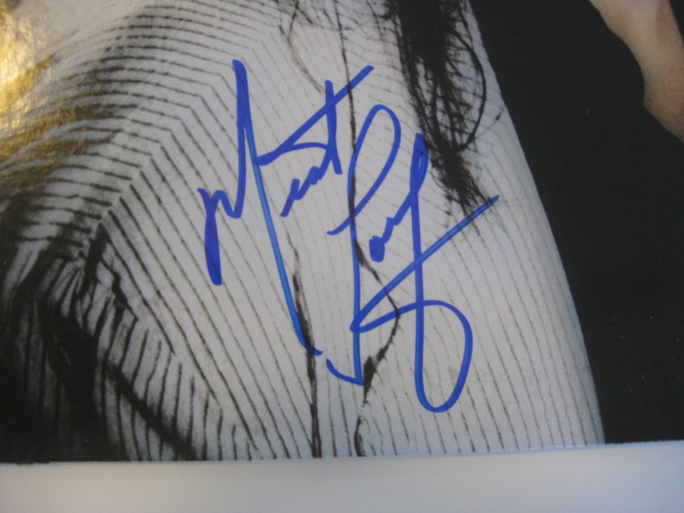 MEAT LOAF Rare AUTOGRAPHED ALBUM SIGNED By Deceased "BAT OUT OF